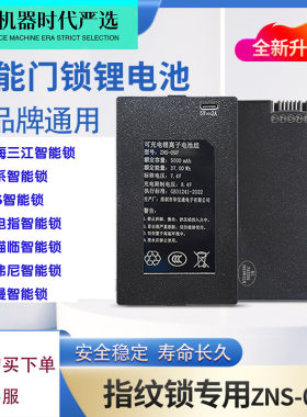 ENS密码指纹锁人脸识别充电电池聚合物锂离子家用智能锁原装