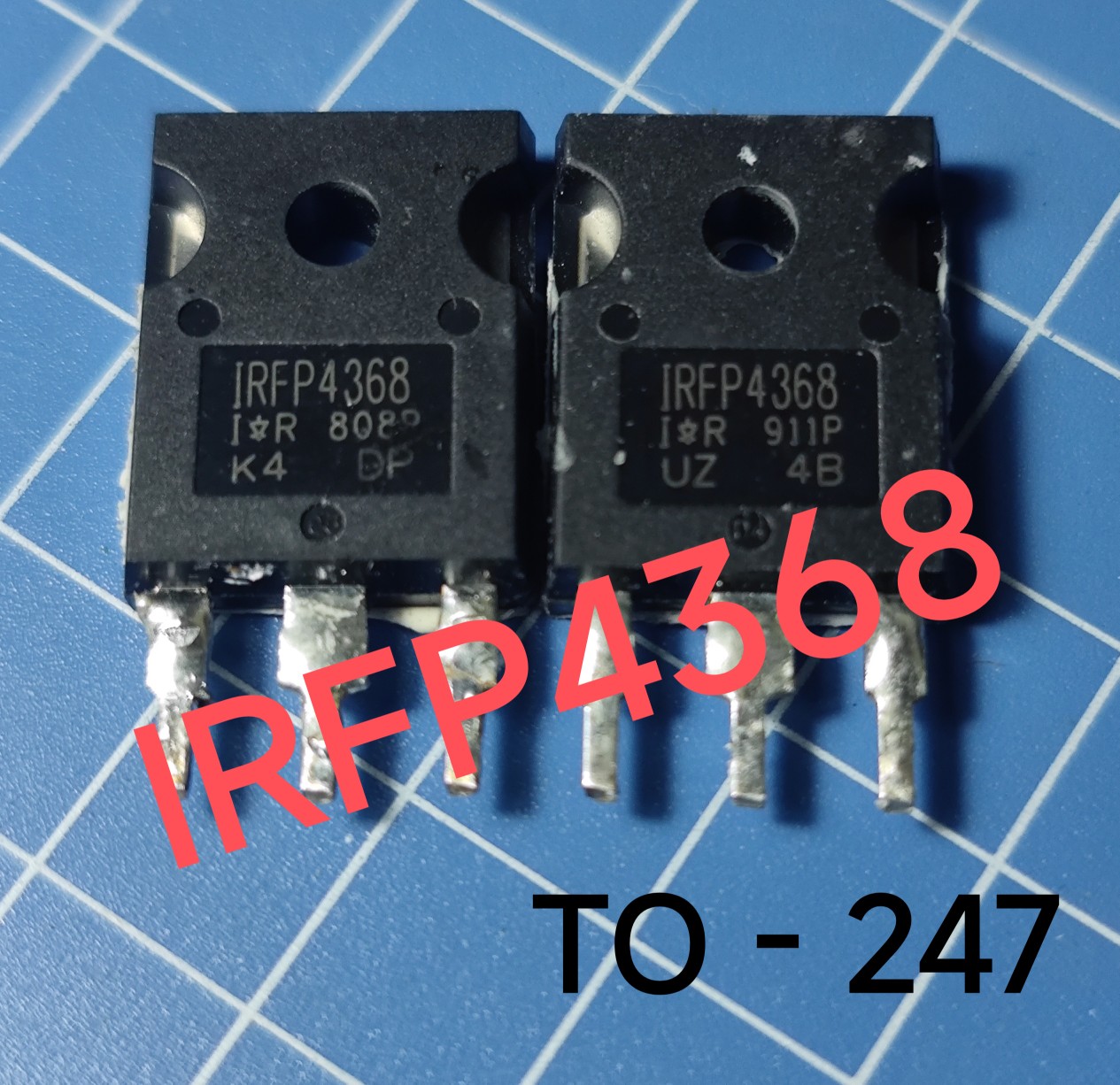 IRFP4368 进口拆机 逆变器场效应 大芯片 350A 75V 比 IRFP2907大