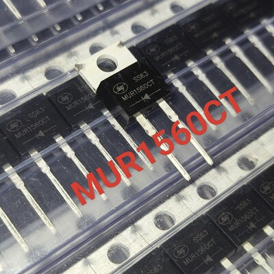 原装正品MUR1560CT MUR1560 快恢复二极管1560 600V15A 直插TO220