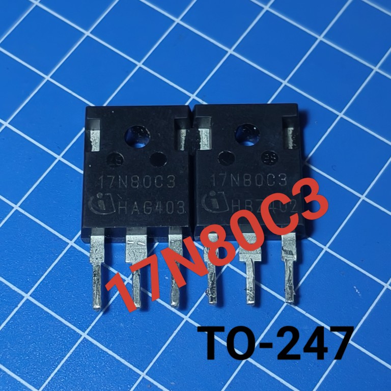 进口原字拆机17N80C3 17A 800V 高品质电源常用mos管 SPW17N80C3