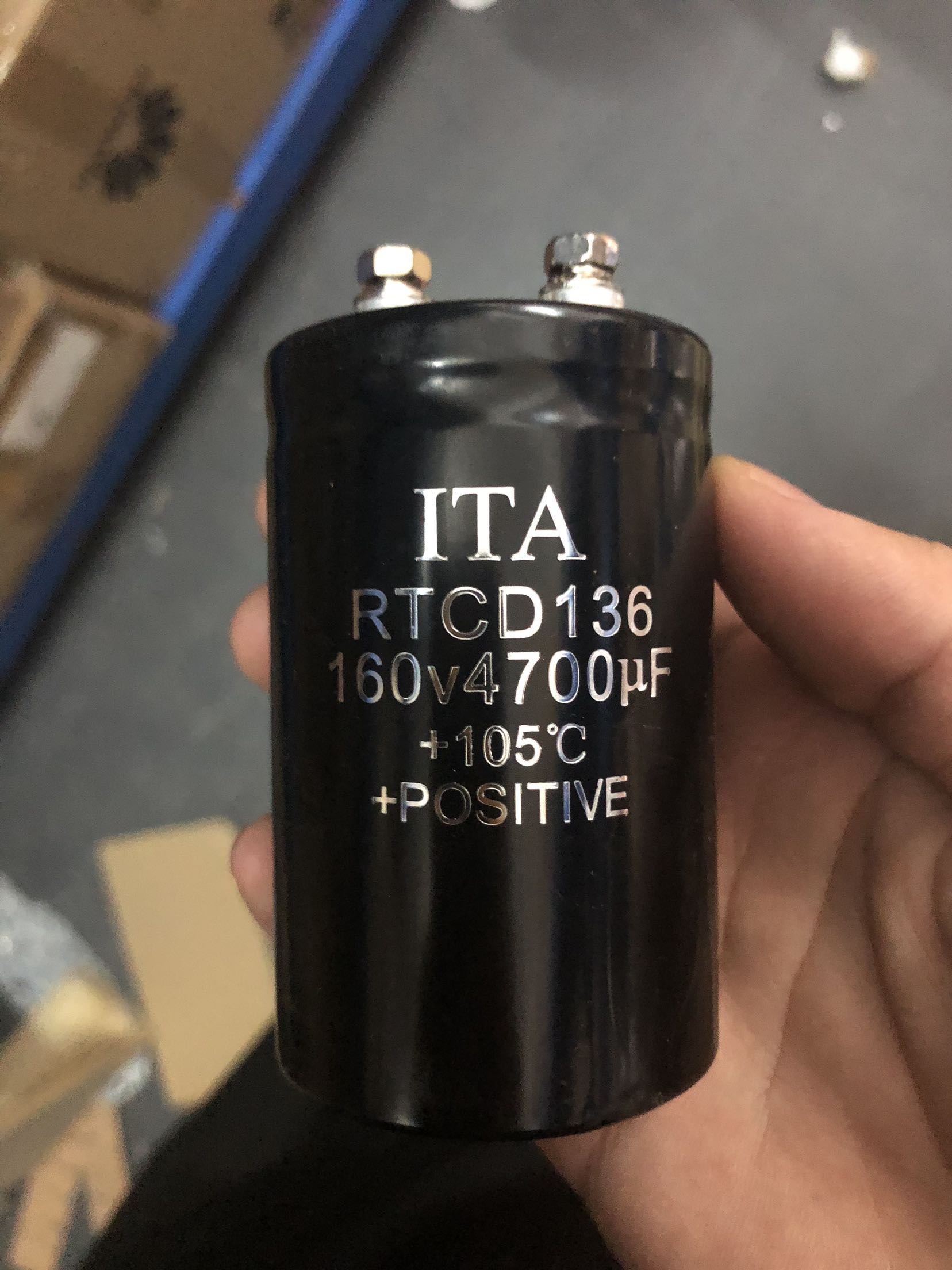 160V4700uF 75V 铝电解电容 ITA RTCD136 SAMXON CAPXON sancon