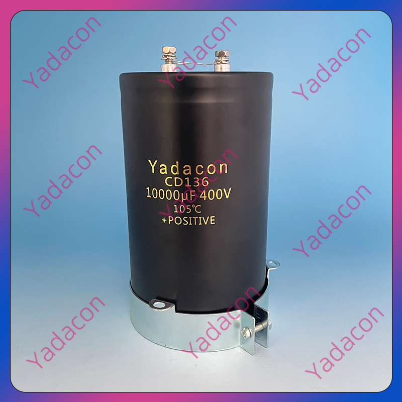 Yadacon 400v10000uf铝电解电容 CD136全新现货 105°C