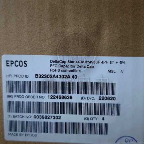 B32302A4302A040 MKD440-Y-25.0 电容器 EPCOS 440v3x164uf 493uf