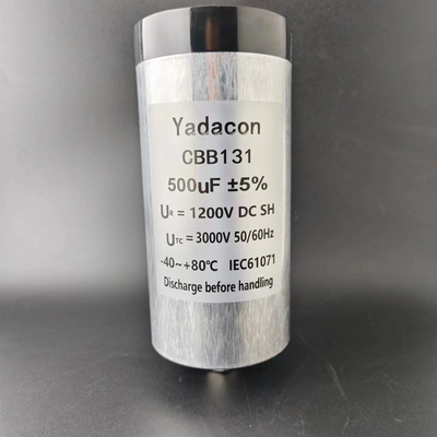 CLE 1200V 500UF直流支撑滤波薄膜电力电子电容  cbb131