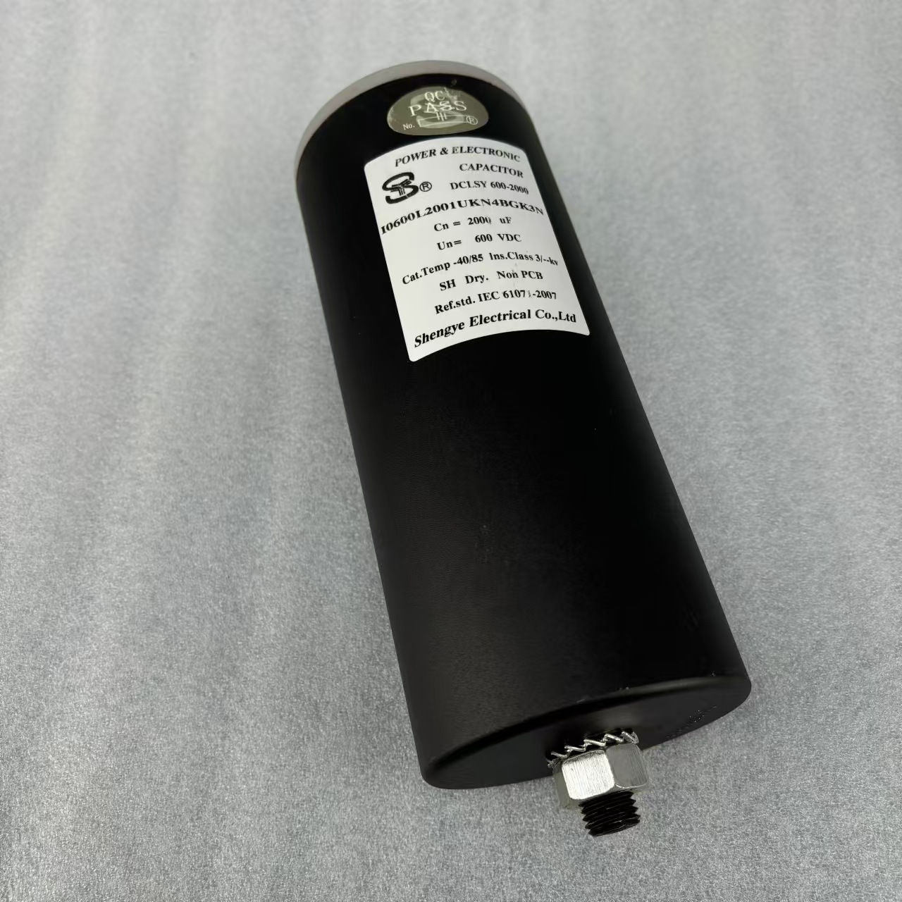 胜业 CAPACTTOR 600v2000uf 电容器
