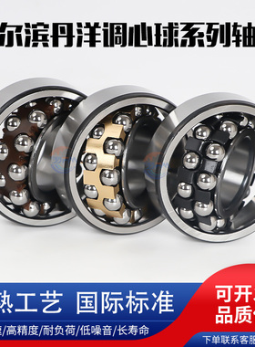 哈尔滨丹洋调心球轴承1305 1306 1307 1308 1309 1310 1311 K ATN