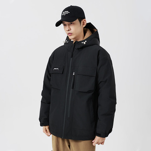 大胖子轻薄男装羽绒服加肥加大码肥佬冬装羽绒衣外套特大号200斤