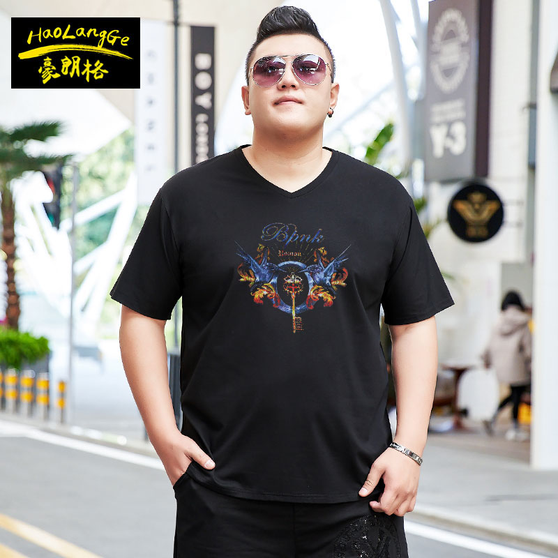 kb18豪朗格短袖休闲大码T恤