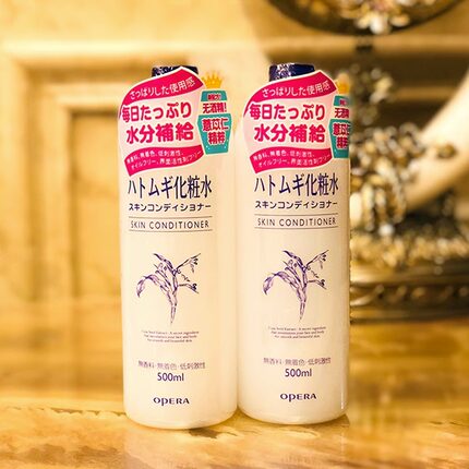 日本Opera娥佩兰化妆水薏仁水爽肤水湿敷收缩毛孔保湿补水500ml