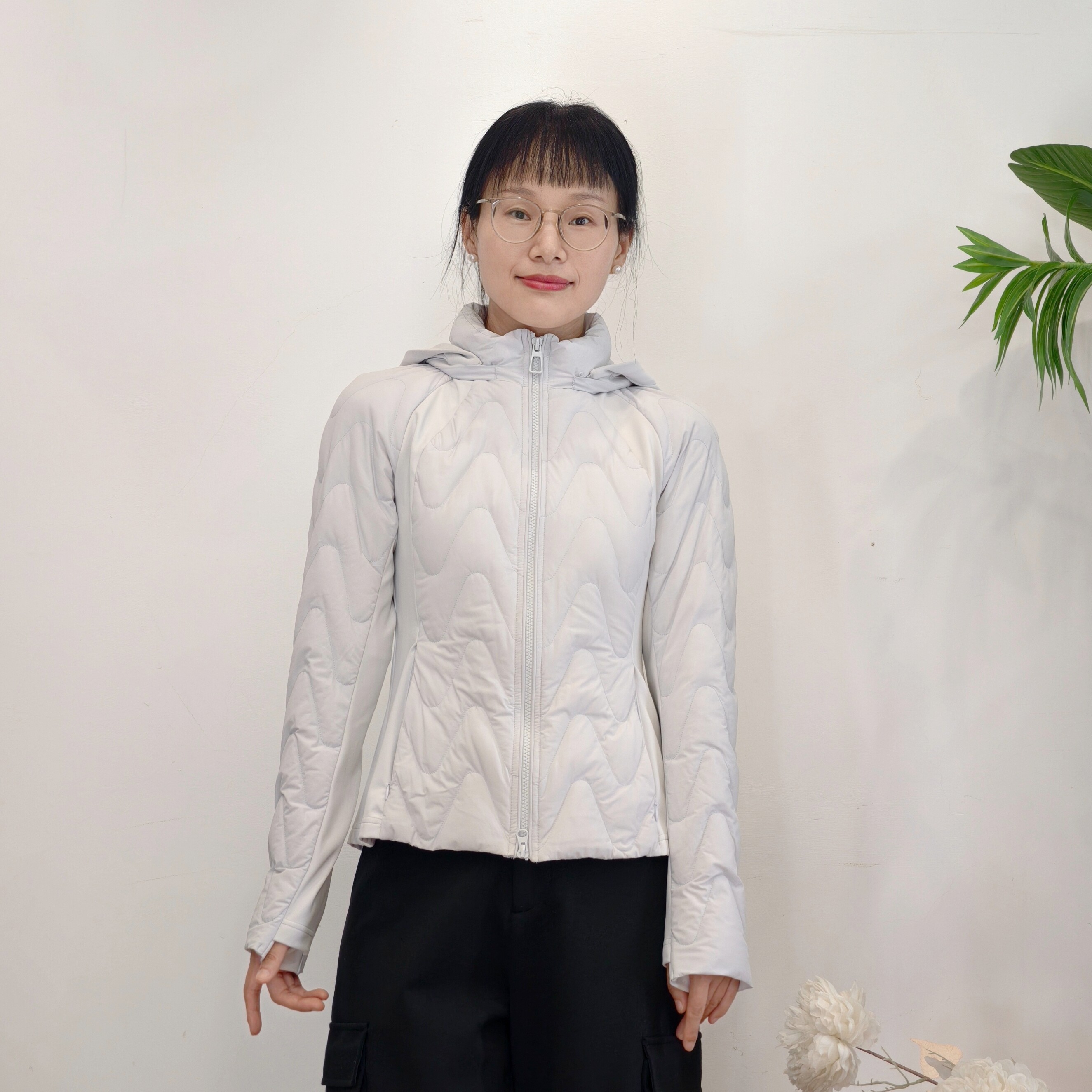 可路莎专柜257391秋冬轻薄修身短款羽绒服女保暖内胆图片