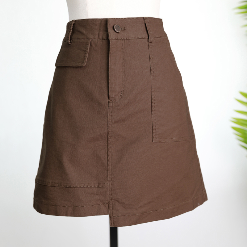 可路莎C211232不规则短裙