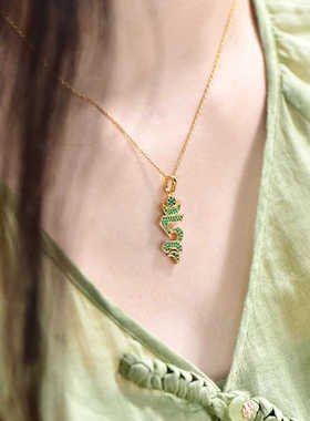 brandy设计实体店现货小蛇项链