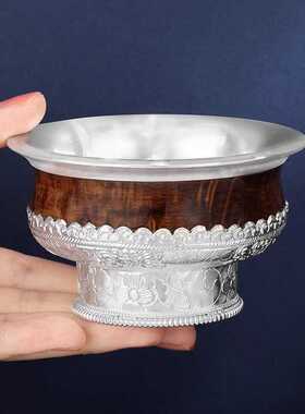 包银藏式大小供水杯藏式酥油茶碗