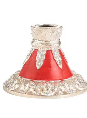 手摇转动底座藏式树脂摆件莲花底座西藏转金筒底座西藏手摇家居用