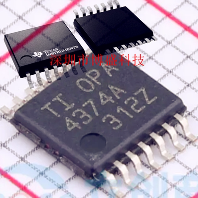 原装 OPA4330/4364/4374/4379 AIPWR 全新TI芯片 AIPW A TSSOP-14