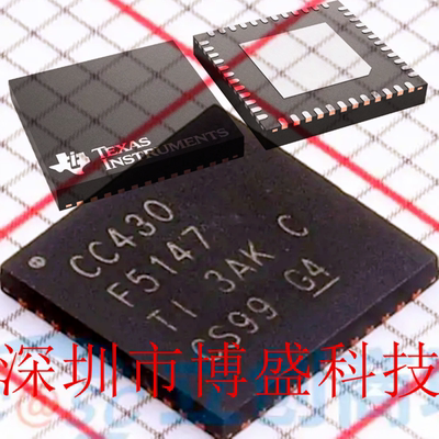 TI原装 CC430F5143 /5145 /5147 IRGZR 全新芯片IC IRGZT VQFN-48