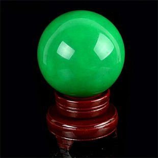 天然夜明珠摆件夜光石原石发光球萤石球水晶球客厅卧室家居摆件