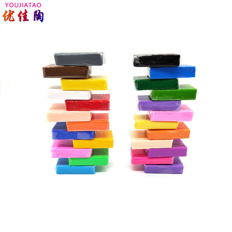 YOUJIA Soft clay environmental protection Pottery clay children Garage Kit DIY Material Science Non-toxic tasteless monolithic 30 G full 38in the Toy/Childs/Puzzle/Building block/Model , Choi mud/Clay/Fimo clay , Fimo clay  category - from Buy2taobao.com to provide professional Taobao agent buy service