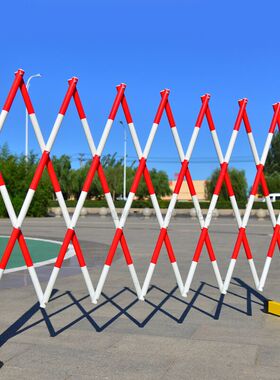 玻璃钢伸缩围栏电力施工绝缘安全防护栏道路可移动硬质折叠隔离栏