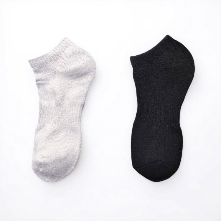HBJ 男女纯棉毛巾底船袜黑白学生袜纯色袜吸汗透气防臭四季运动袜,女士内衣/男士内衣/家居服,短袜,淘宝优惠券,粉丝福利购,淘宝优惠卷