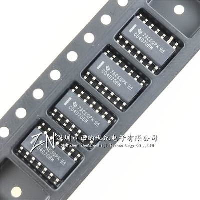 全新原装 CD4070 CD4070BM96 SOP-14 四异或门 栅极/逆变器IC