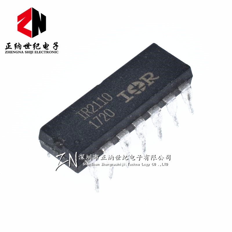 全新进口原装IR IR2110PBF DIP14直插 IR2110 MOSFET全桥驱动电路