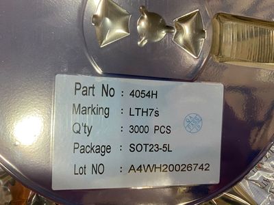 4054 全新原装 LP4054B5F SOT23-5  4.2V   LOWPOWER/微源  4054H