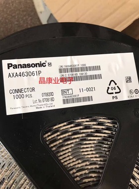 松下连接器  AXA463061P  (卡座）  原装进口