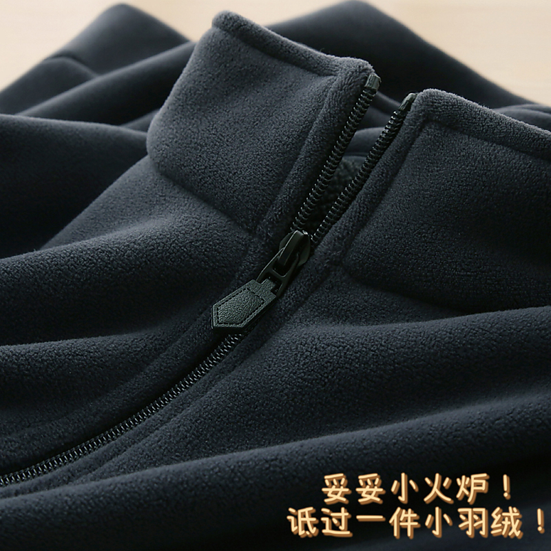 这款男士福利有点牛！鼎鼎厚实！羊羔绒卫衣外套保暖加厚休闲夹克