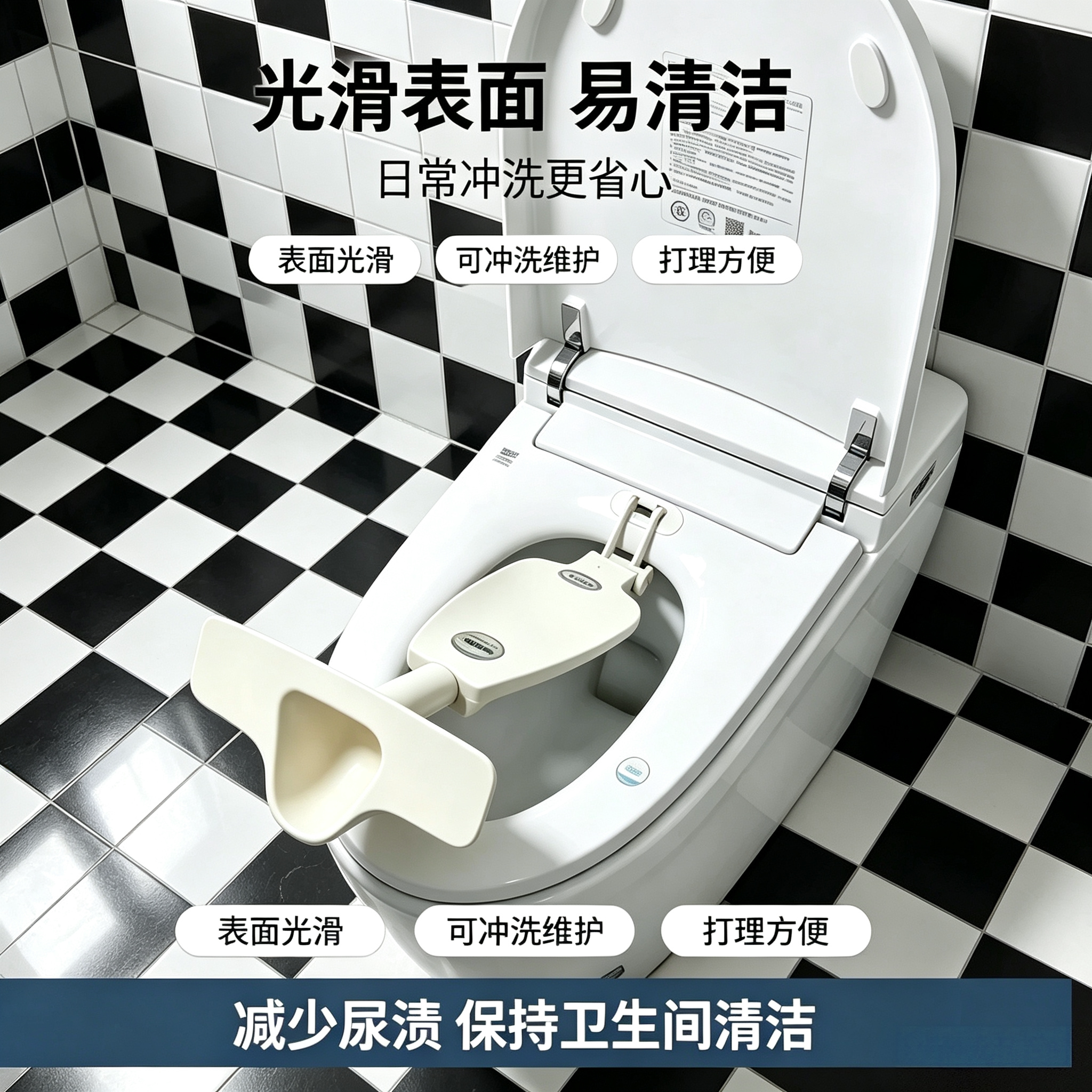 男士专用马桶小便器防飞溅方便男孩老人病人尿尿呵护女性卫生健康