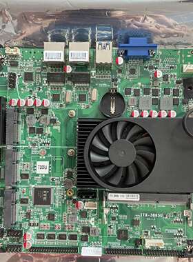 议价ITX3865U主板，标准ITX板型 ,CPU SR2ZU可维修