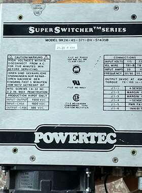 议价POWERTEC电源 9K24-45-371-DV-S143可维修