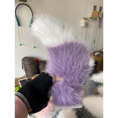 声控彷狐狸毛尾巴兽绒cos