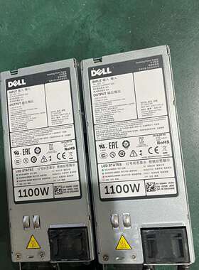 议价原装DELL R620 R720 R520 1100W 直流可维修