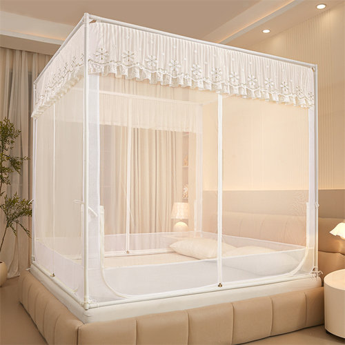 防摔蚊帐回底全包床笠防掉床TU门