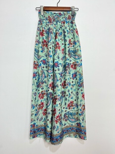 尼泊尔印度丝阔腿飘飘裤 孤品款 清仓处理 显瘦显高