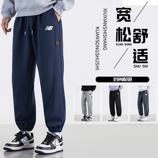 2025新款 春秋青少年卫裤 男士 裤 男 折扣专区运动裤 子加绒休闲裤 男款