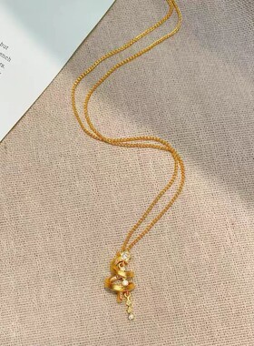 金店同款沙金点钻拉丝圣诞树吊坠