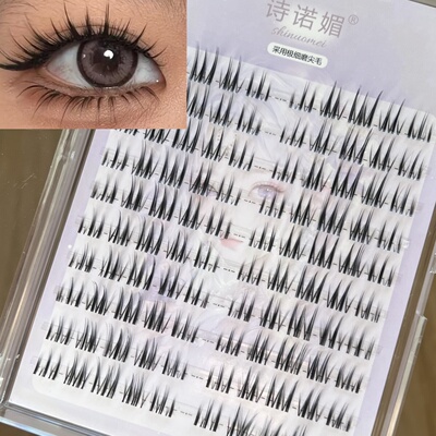 诗诺媚10排懒人款D20透明梗