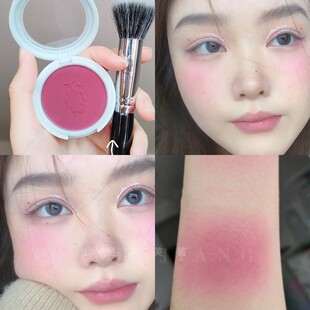 宝藏平替katie！嫩的要命奶粉色！JILL LEEN哑光腮红02 减龄幼态