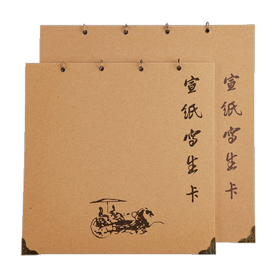 志道堂活页生宣素描本国画创作