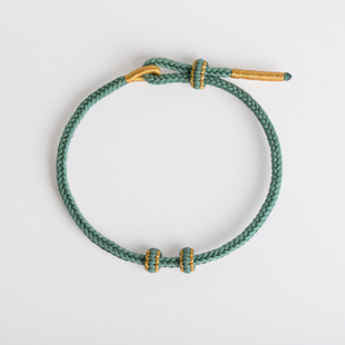 手工编织红绳饰品本命年手链可穿金饰手绳diy八股线编绳女