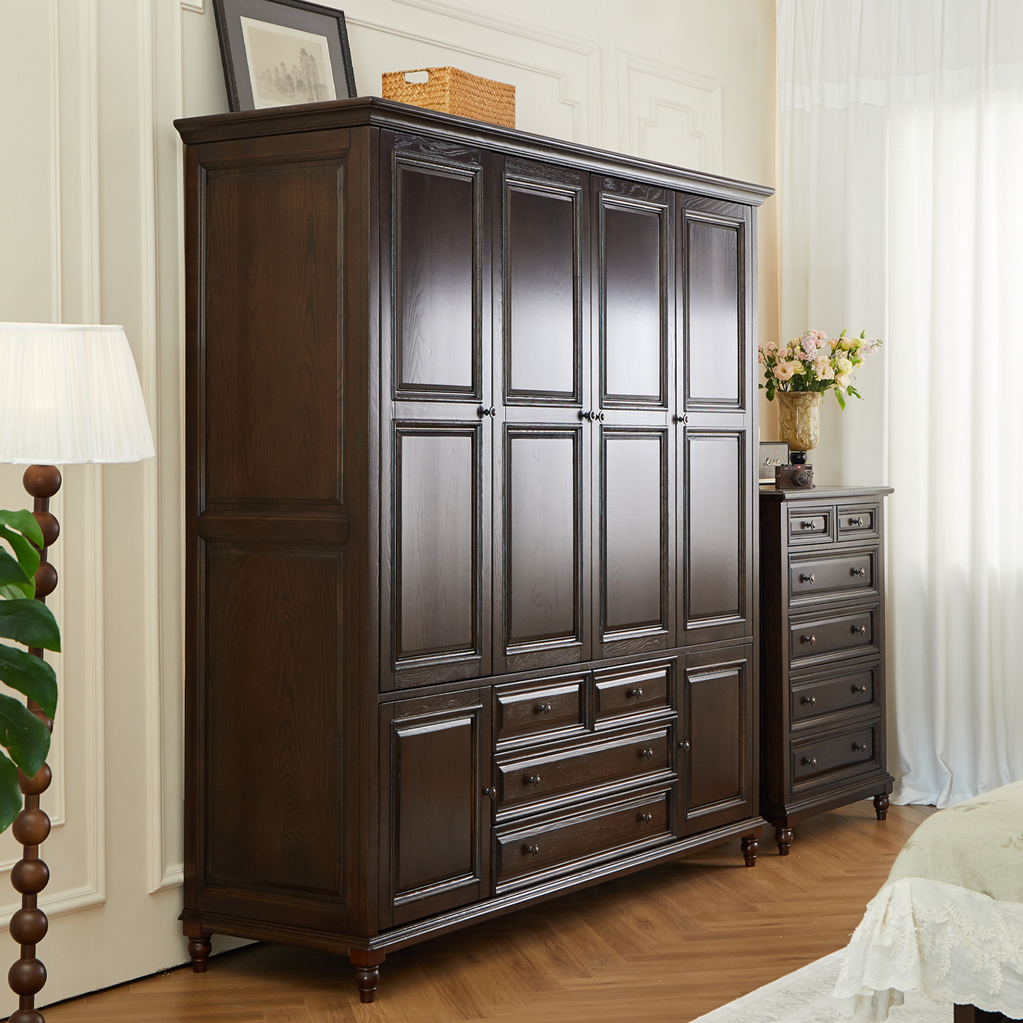 FAS白蜡木纯原木无辅材贴皮0甲醛