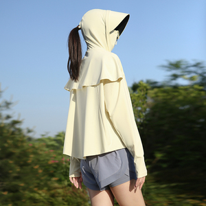 防晒衣女款2026新款夏季冰丝薄款透气防紫外线upf50大帽檐防晒服