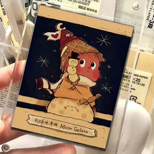 48张星星人卡片治愈语录明信片治愈浪漫文案星星人文案装 饰小卡片