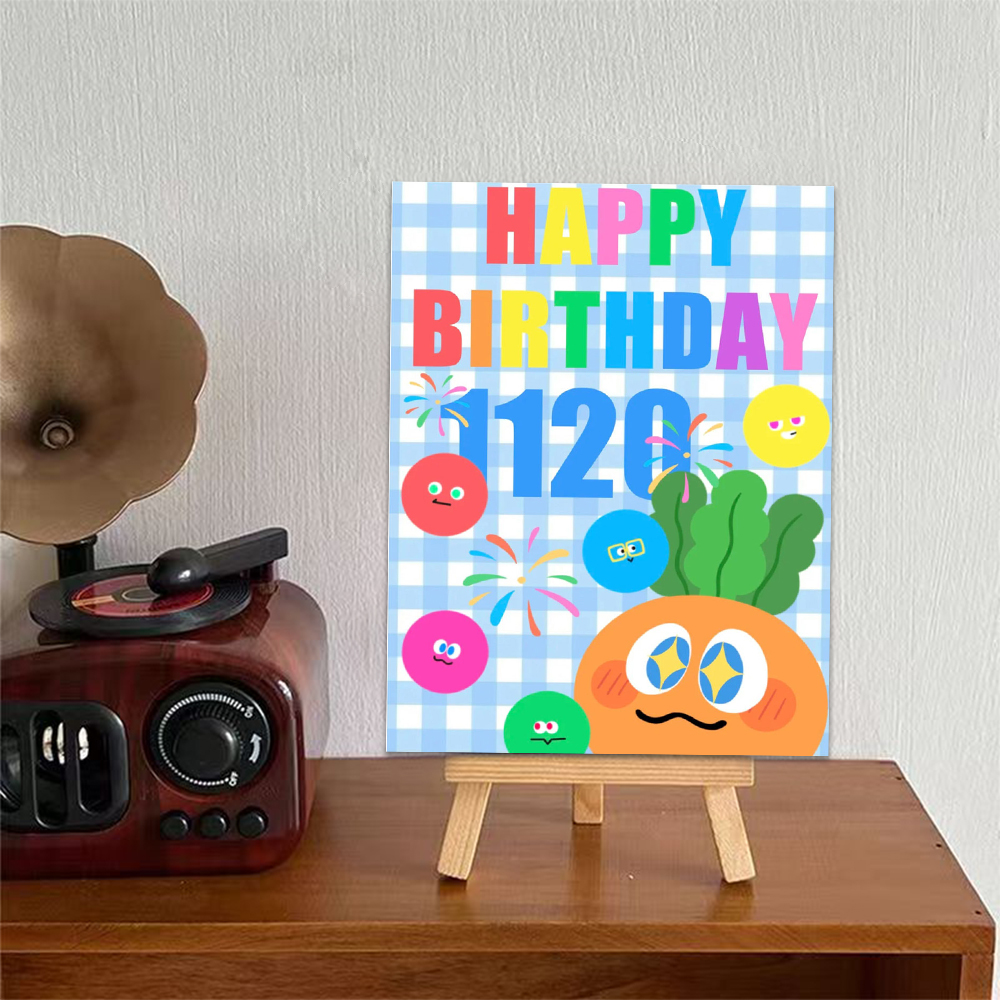 100张五月天生日物料卜卜生日快乐Wmls精美收藏物料ins周边高清卡