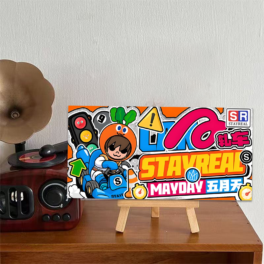 100张wmls小卡五迷专属五月天5525回到那一天应援周边卡通diy装饰