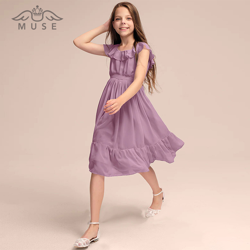 MUSE晚礼服女雪纺欧美