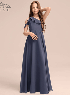2026女儿童礼服晚礼服小提琴钢琴音乐合唱团舞台演奏服装优雅夏季