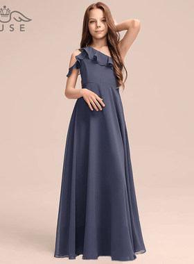 muse礼服女童雪纺欧美优雅